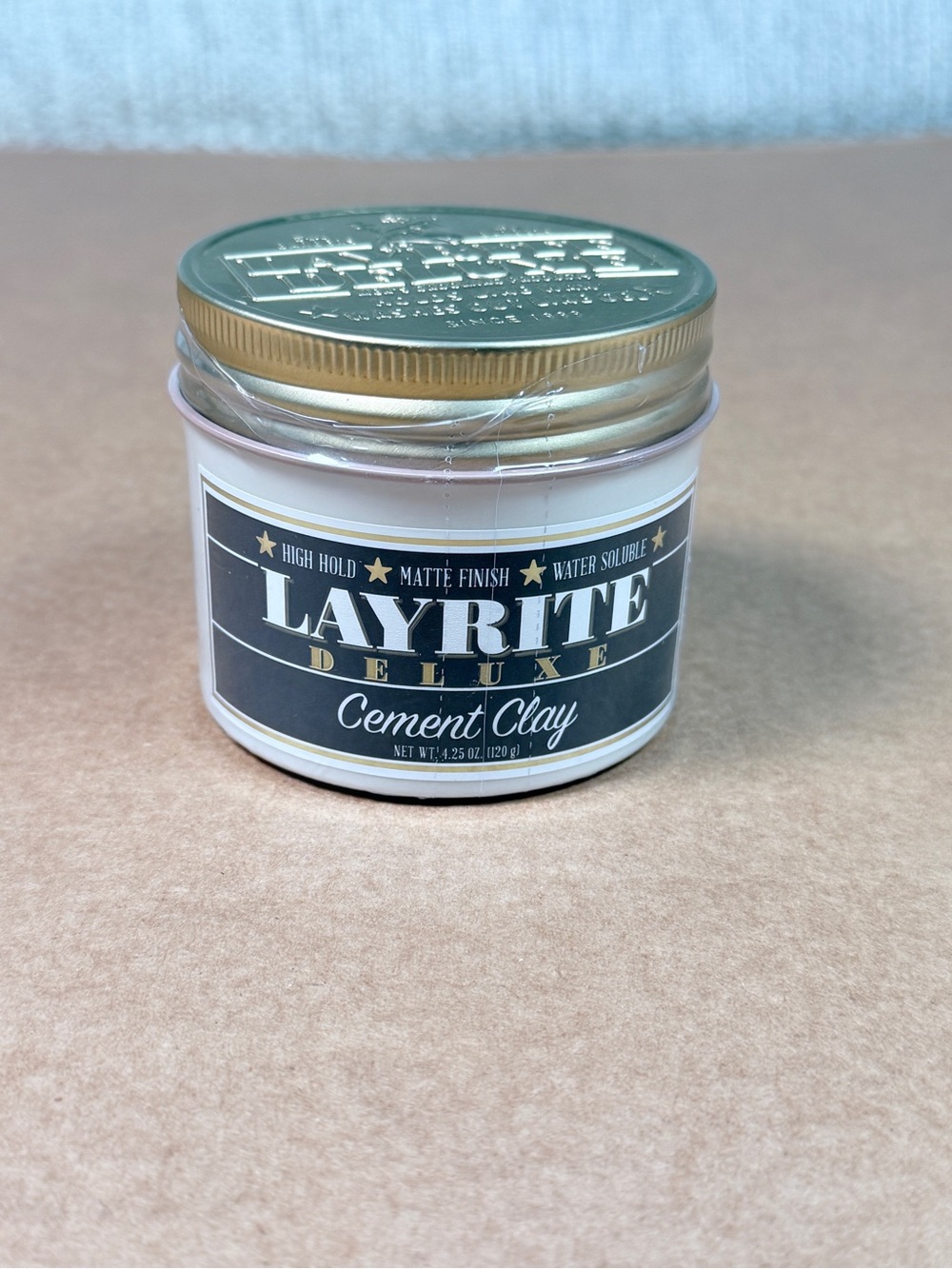 Cement Clay - White and Gold